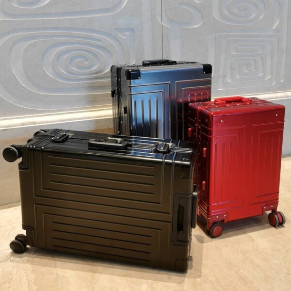 All-aluminum Magnesium Alloy Suitcase Female And Male