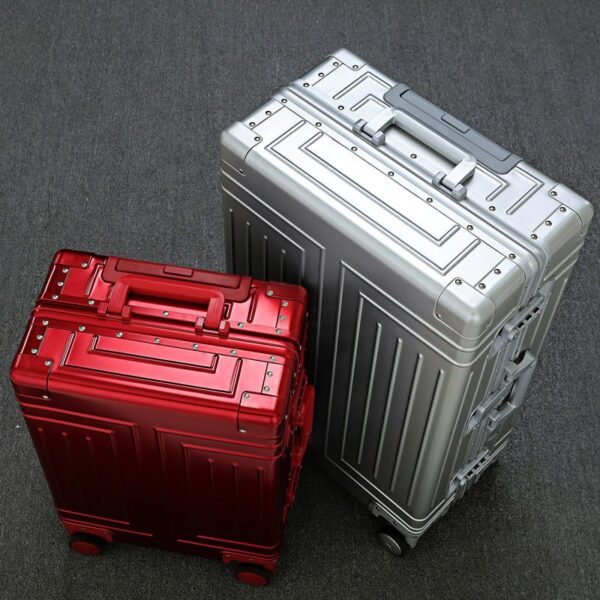 All-aluminum Magnesium Alloy Suitcase Female And Male