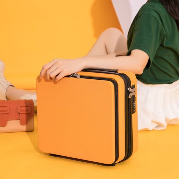 Women's Mini Cornetto Functional Portable Suitcase Luggage