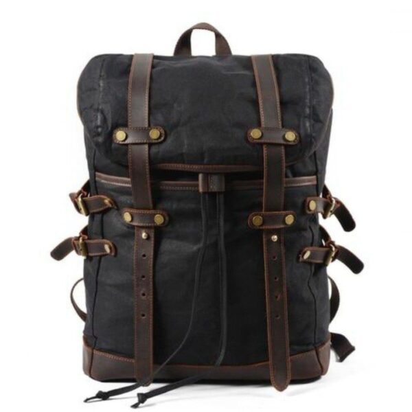 Canvas Men's Bag Leisure Backpack Men's Waterproof Outdoor Travel Bag