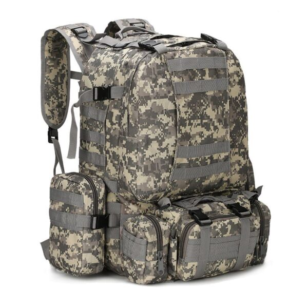Outdoor Mountaineering Travel Bag 50L Camouflage Backpack