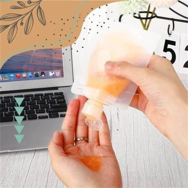 Travel Emulsion Packing Bags Cosmetic Nozzle Bag